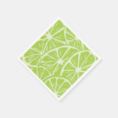 Zitronenmuster Serviette (Ecke)