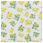 Zitronenmuster Stoff (Nahaufnahme)