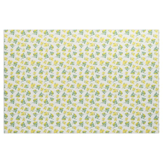Zitronenmuster Stoff (Fat Quarter (45,7 x 55,9 cm))