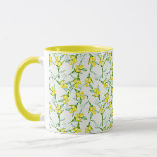 Zitronenmuster tasse