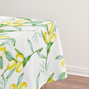 Zitronenmuster tischdecke
