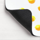 Zitronenmuster Version 1 Mousepad (Ecke)