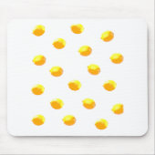 Zitronenmuster Version 1 Mousepad (Vorne)