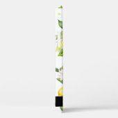 Zitronenmuster, Zitronenmuster, Blume, Blätter, Ih Case-Mate iPhone Hülle (Rückseite / Rechts)