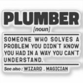 Zitronennummerangebot für den Spaß von Klempnernad Aufkleber (Vorderseite)