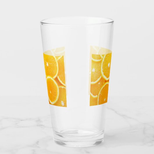 Zitronenorangenzitrusfrucht Glas (Rechts)