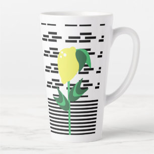 Zitronenpflanze schwarze Streifen Milchtasse
