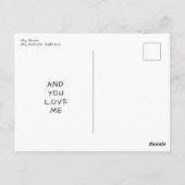 Zitronenpie Postkarte (Rückseite)
