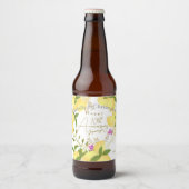 Zitronenquetsche  bierflaschenetikett (Vorderseite)