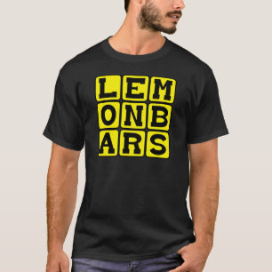Zitronenriegel, Art von Dessert T-Shirt