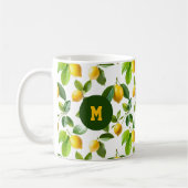 Zitronenschalenmuster Kaffeetasse (Links)