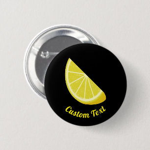 Zitronenscheibe Button