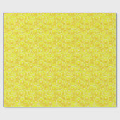 Zitronenscheiben Geschenkpapier (Flach)