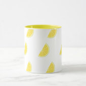 Zitronenscheiben-Muster-Tasse Tasse (Zentrum)