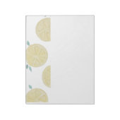 Zitronenscheiben Post-its Notizblock (Rotiert)