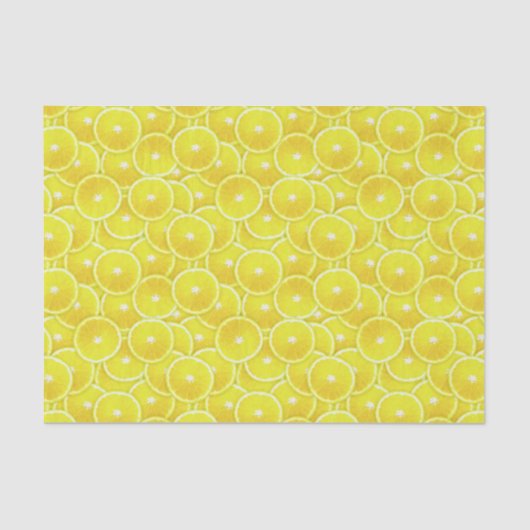 Zitronenscheiben Seidenpapier (Vorderseite)