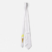 Zitronenspitze Krawatte (Rückseite)