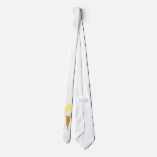 Zitronenspitze Krawatte (Rückseite)