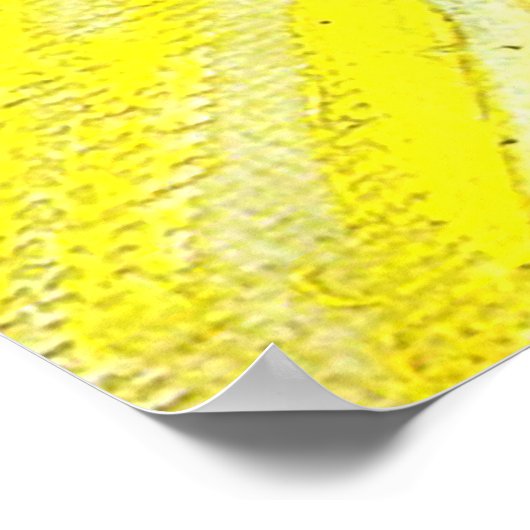 Zitronensprig in einem Glas-Van Gogh Poster (Ecke)