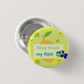 Zitronenvibes button (Vorne & Hinten)