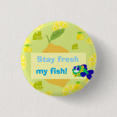 Zitronenvibes button (Vorderseite)