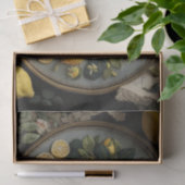 Zitronenzitrus Hochzeitsbroschüre Seidenpapier (Geschenk)