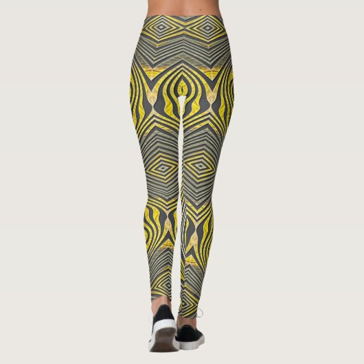 ZitroneZebra Leggings (Rückseite)