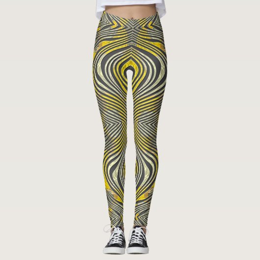 ZitroneZebra Leggings (Vorderseite)