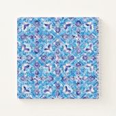 Zitrus Blau Gelbe Zitrone Amalfi-Küste Baby Shower Notizblock (Rückseite)