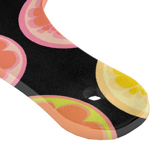 Zitrus Candy Lemon Fruchtmuster Schneidebrett (Ecke)