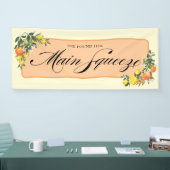Zitrus Hochzeitsdusche Banner (Messe)