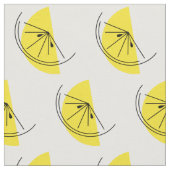 Zitrus Lemon Stoff (Nahaufnahme)