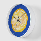 Zitrus Limone Uhr (Winkel)