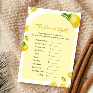 Zitrus-Limonen-Baby-Shower-The-Price-Is-Right-Spie