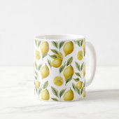 Zitrus-Limonen-Lime Kaffeetasse (VorderseiteRechts)