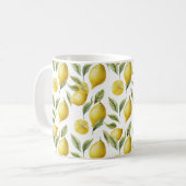 Zitrus-Limonen-Lime Kaffeetasse (Vorderseite Links)