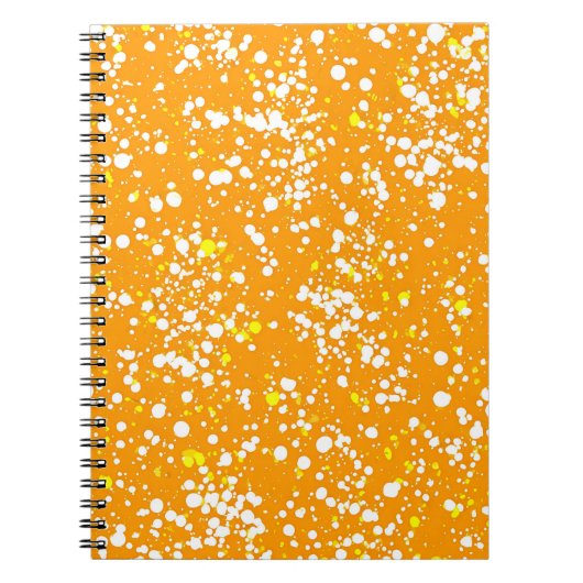 Zitrus-Marmor-Notizbuch Notizblock (Vorderseite)