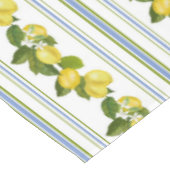 Zitrus-Mittelmeer-Picknick-Muster  Tischdecke (Schrägansicht)