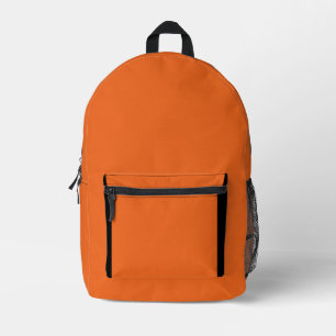 Zitrus Orange  Bedruckter Rucksack