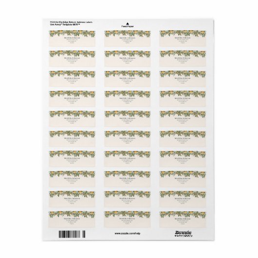 Zitrus, Orange + Blüte kleine Süsse Babydusche (Vorne)