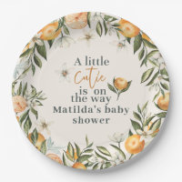 Zitrus, Orange + Blüte kleine Süsse Babydusche