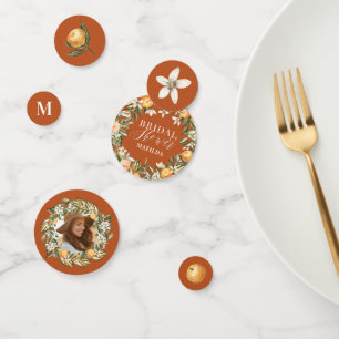 Zitrus, Orangenblüten Brautparty Party Dekoration Konfetti