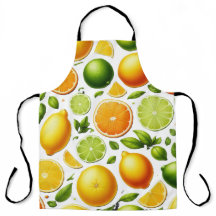 Zitrus-Schürze Zesty Citrus Harvest – Orangen- und