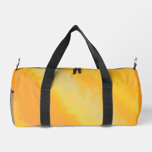 Zitrus Sonnige Orange Wasserfarbe Duffle Bag