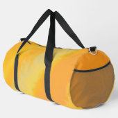 Zitrus Sonnige Orange Wasserfarbe Duffle Bag (Rechte Ecke)