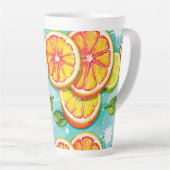 Zitrus-Splash Milchtasse (Rechte Ecke)