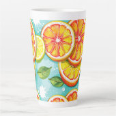 Zitrus-Splash Milchtasse (Vorderseite)