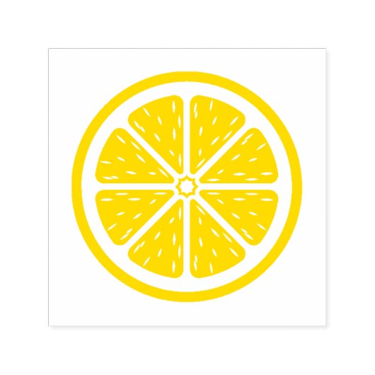 Zitrus, Zitrone, Orange, Frucht Permastempel (Design)