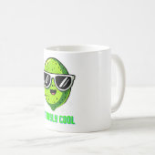 ZitrusCool Funny Seriös Coole Limone Sonnenbrille Kaffeetasse (VorderseiteRechts)