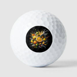 Zitrusexplosion Golfball